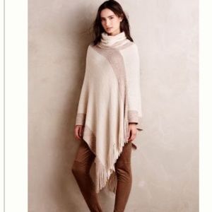 Anthropologie Poncho Sweater